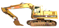 Kettenbagger CAT215